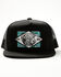 Image #1 - Lazy J Ranch Wear Boys' Iron Horn Ball Cap, Black, hi-res