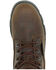 Image #4 - Wolverine Men's 6" DuraShocks® Icon CarbonMax® Work Boots - Composite Toe, Dark Brown, hi-res