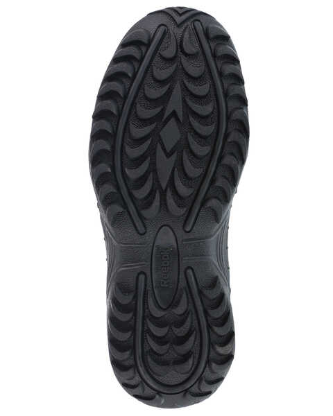 Image #5 - Reebok Men's 8" Lace-Up Black Side-Zip Work Boots - Composite Toe, Black, hi-res