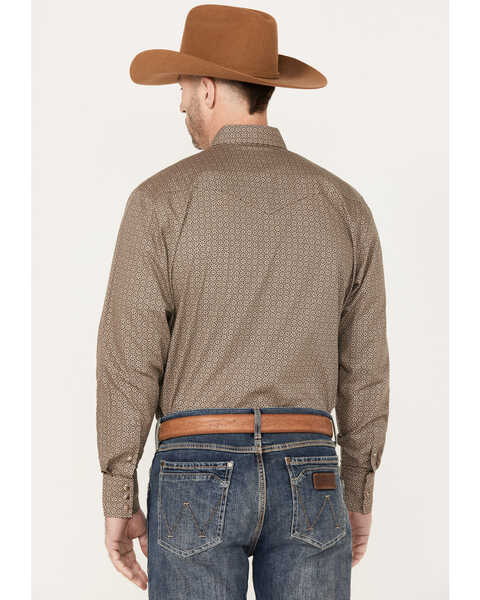 Image #4 - Rodeo Clothing Men's Medallion Print Long Sleeve Snap Western Shirt, , hi-res