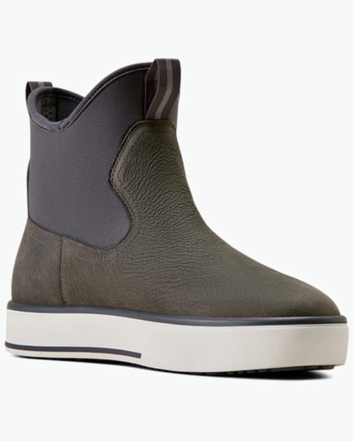 Ariat Men's Saylor Shrimp Waterproof Boots - Round Toe, Grey, hi-res