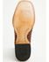 Image #7 - Tanner Mark Men's Exotic Ostrich Print Western Boots - Broad Square Toe, Brown, hi-res