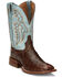Image #1 - Tony Lama Men's Castillo Exotic Ostrich Western Boots - Broad Square Toe, Brown, hi-res