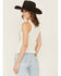 Image #4 - Shyanne Women's American Rodeo Graphic Tank, Ivory, hi-res
