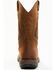 Image #5 - Brothers and Sons Men's Lite Performance Western Boots - Broad Square Toe , Brown, hi-res