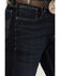 Image #2 - Wrangler 20X Men's Bowden Dark Wash Vintage Bootcut Stretch Denim Jeans - Tall , Dark Wash, hi-res