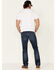 Image #3 - Levi's Men's 527 Prewashed Low Straight Bootcut Jeans, Blue, hi-res