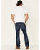 Image #3 - Levi's Men's 527 Prewashed Low Straight Bootcut Jeans , Blue, hi-res