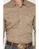 Image #3 - Wrangler Retro Men's Premium Solid Long Sleeve Snap Western Shirt, Taupe, hi-res