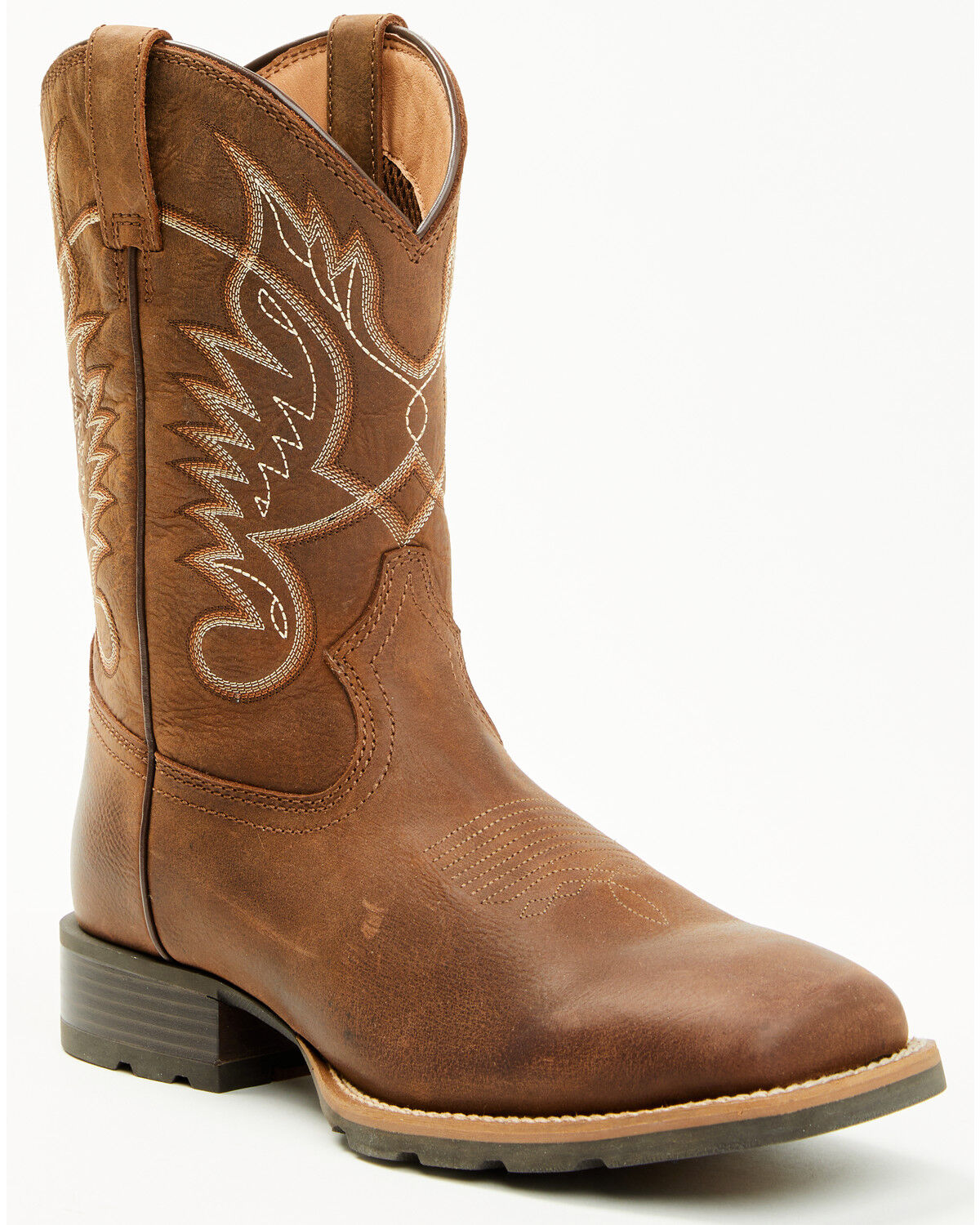Image #1 - Cody James Men's Ranger Performance Western Boots - Broad Square Toe, Brown, hi-res
