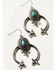 Image #2 - Cowgirl Confetti Women's Country Girl Concho Earrings, Silver, hi-res