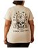 Image #1 - Ariat Women's Rebar Born For This Short Sleeve Graphic Work Tee - Plus, Beige, hi-res