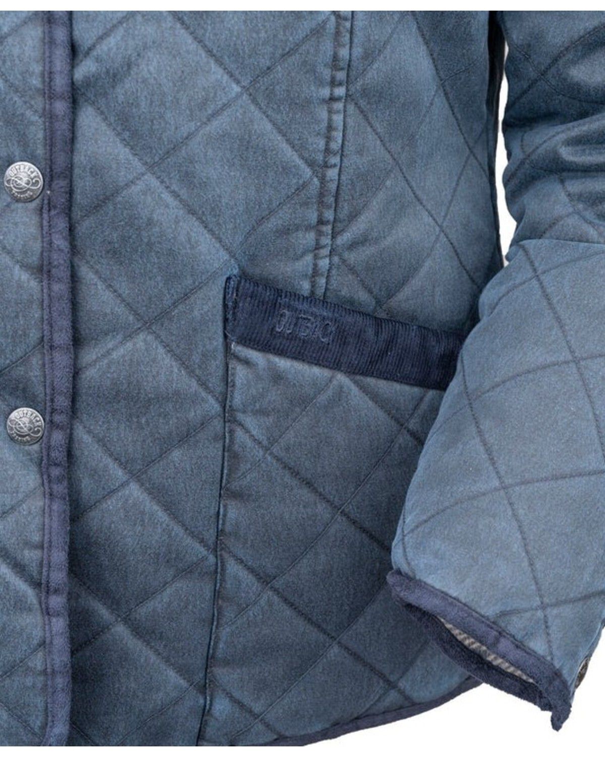 Image #4 - Outback Trading Co Women's Canyonland Barn Jacket - Plus, Blue, hi-res