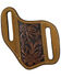 Image #1 - Ariat Floral Embossed Pancake Knife Sheath, Tan, hi-res