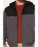 Image #3 - Hawx Men's Hard Face Full Zip Fleece Hooded Sweatshirt, Charcoal, hi-res