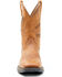 Image #4 - Brothers and Sons Men's Skull Western Performance Boots - Broad Square Toe, Tan, hi-res