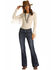 Image #1 - Rock & Roll Denim Women's Dark Wash Mid Rise Bootcut Jeans, Dark Blue, hi-res