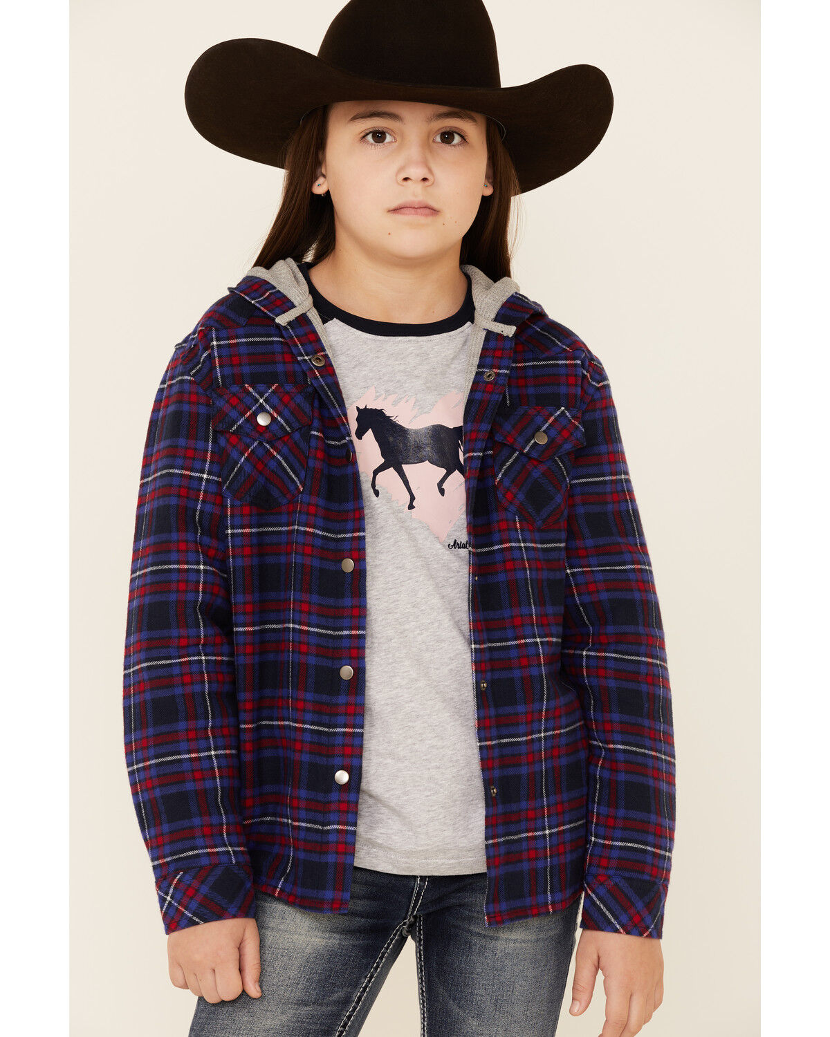 girls plaid jacket