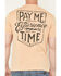 Image #4 - Troll Co Men's Pay Me Short Sleeve Graphic T-Shirt, Tan, hi-res
