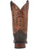 Image #4 - Laredo Men's Dillon Western Boots - Broad Square Toe, Brown, hi-res