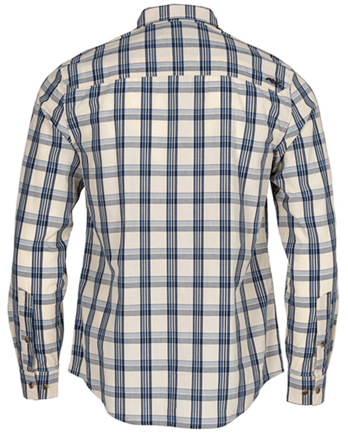 Image #2 - Mountain Khakis Men's Homestead Plaid Print Long Sleeve Button-Down Flannel Shirt, Navy, hi-res