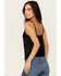 Image #4 - Shyanne Women's Lace Satin Cami , Black, hi-res