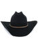 Cody James Men's 3X Wool Felt Cowboy Hat, Black, hi-res