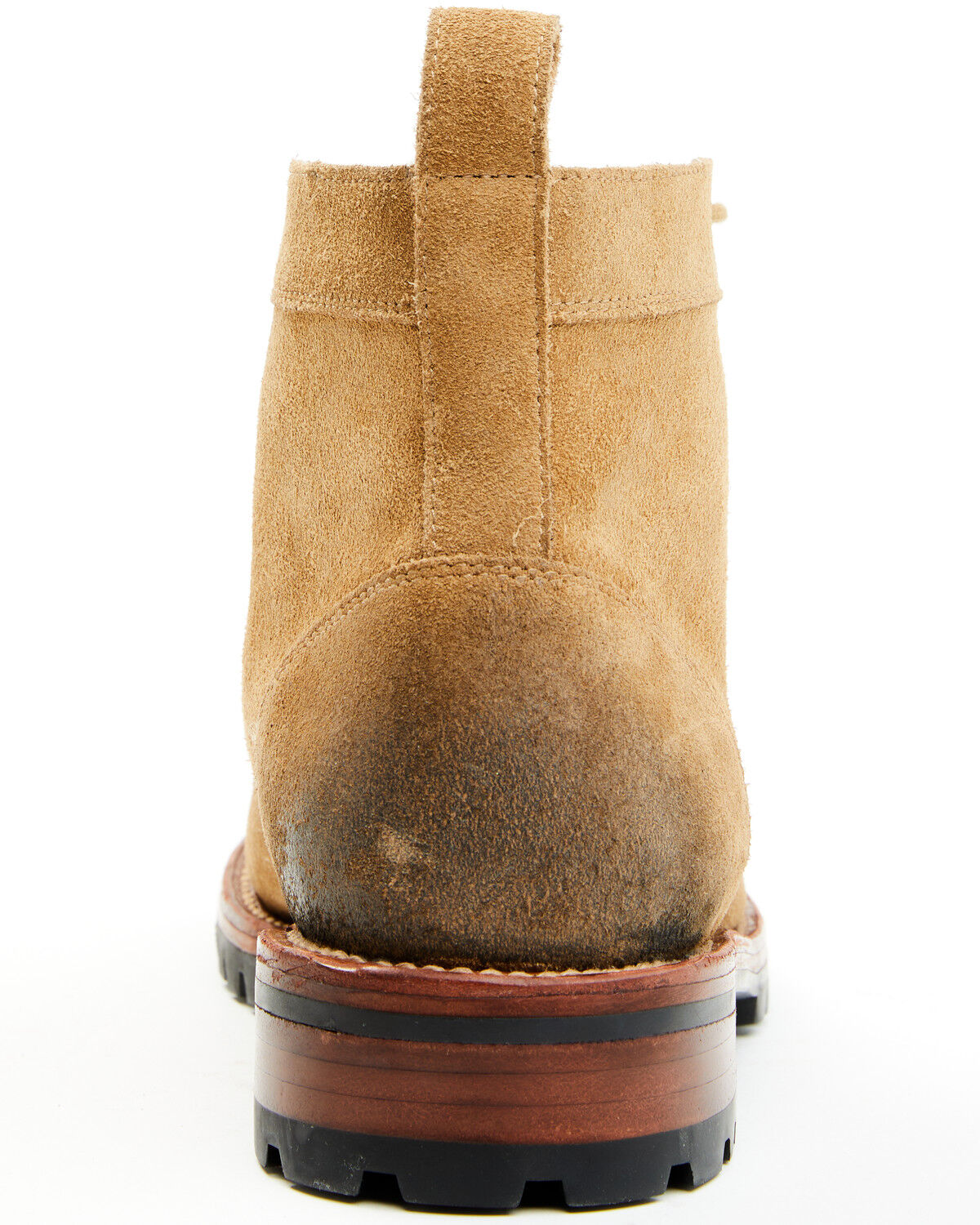 Image #5 - Brothers and Sons Men's Countryman Suede Casual Boots - Round Toe, Tan, hi-res