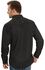 Scully Floral Embroidery Black Retro Western Shirt - Big & Tall, Jet, hi-res