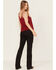 Image #3 - Idyllwind Women's Knight Legend High Rise Bootcut Super Stretch Denim Jeans, Black, hi-res