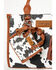 Image #2 - Wrangler X Boot Barn Cow Print Mini Handbag Charm, Multi, hi-res