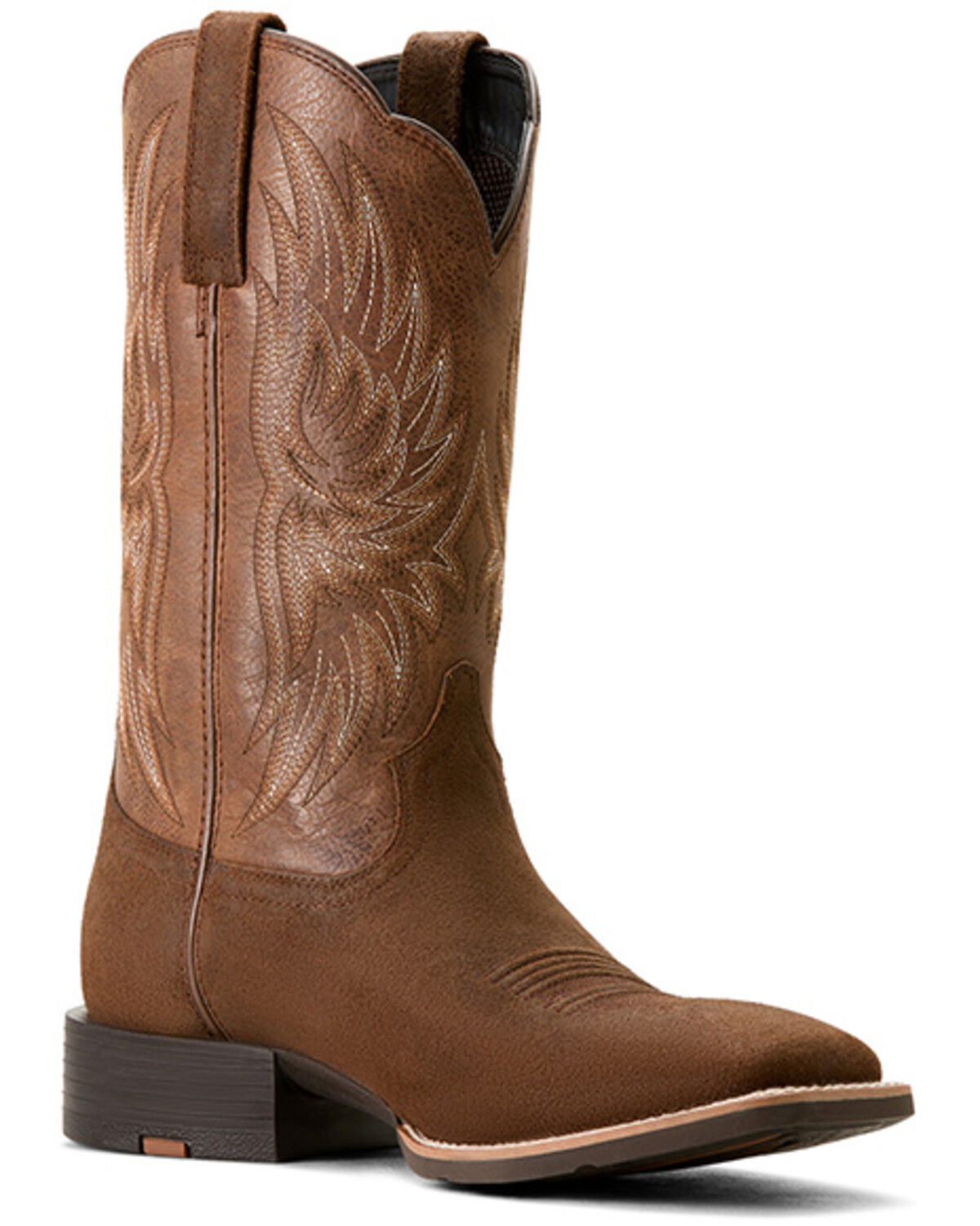 Image #1 - Ariat Men's Sport Rider Western Boots - Broad Square Toe, Brown, hi-res
