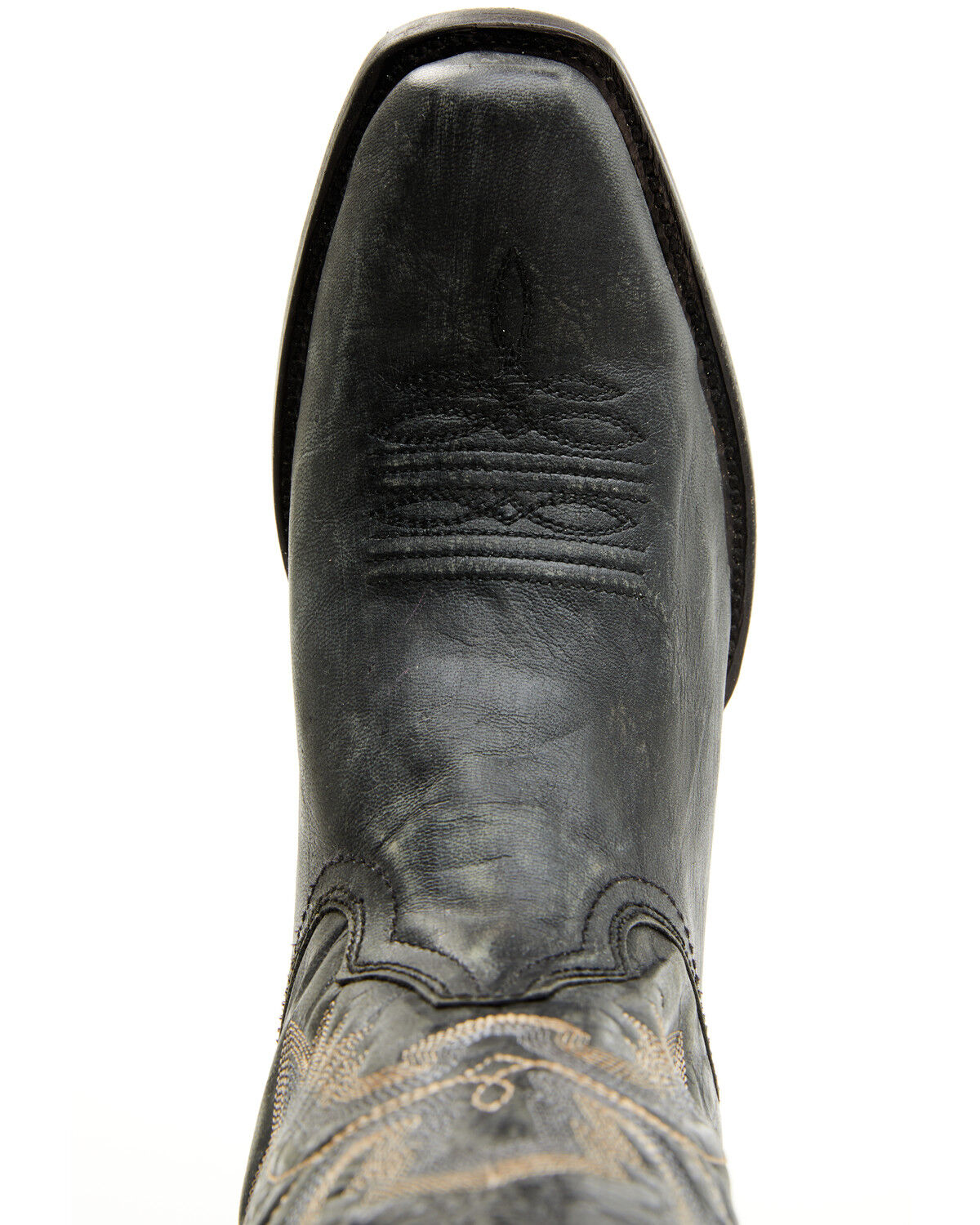 Image #6 - Corral Men's Western Boots - Square Toe, Black, hi-res