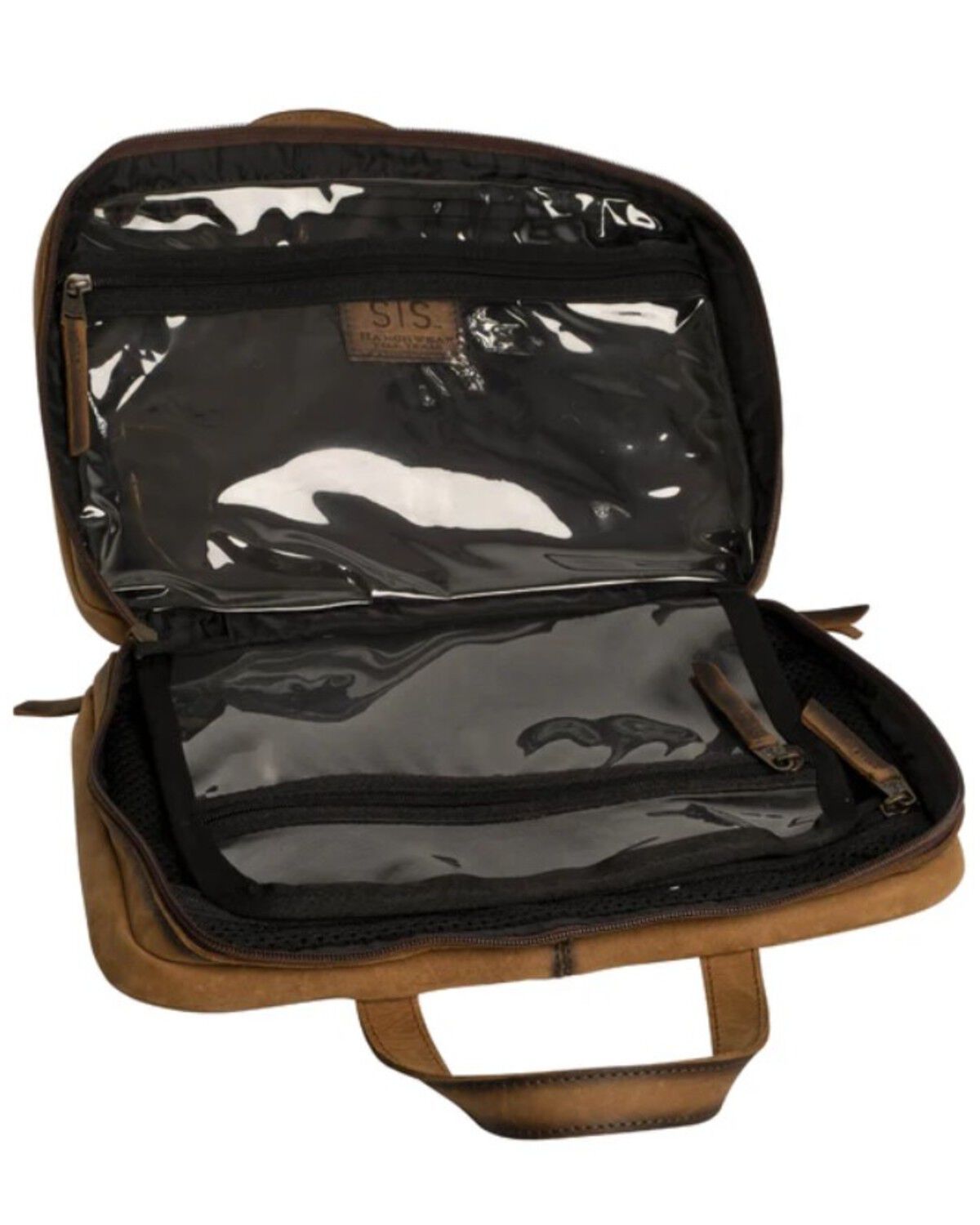 Image #3 - STS Ranchwear by Carroll Cowhide Toiletry Bag, Multi, hi-res