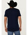 Image #4 - RANK 45® Men's American Rodeo Short Sleeve Graphic T-Shirt, Dark Blue, hi-res