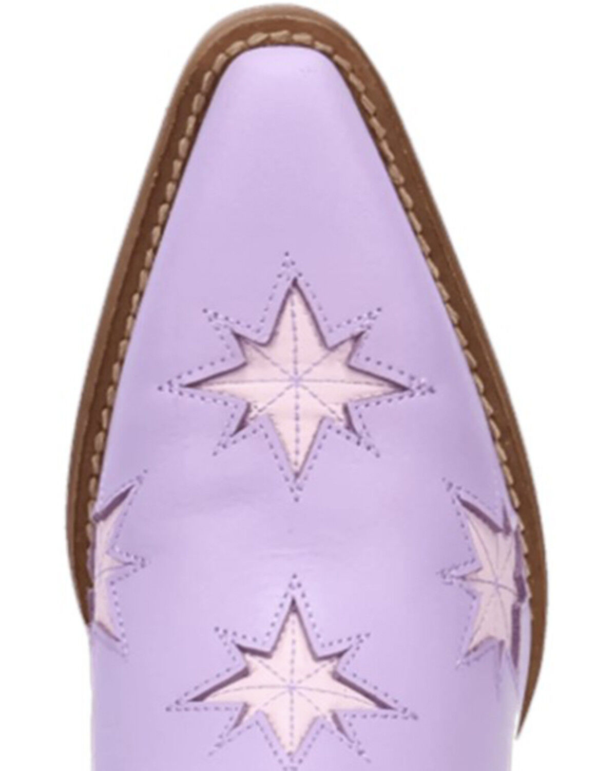 Image #6 - Dingo Women's Starburst Western Booties - Round Toe, Purple, hi-res