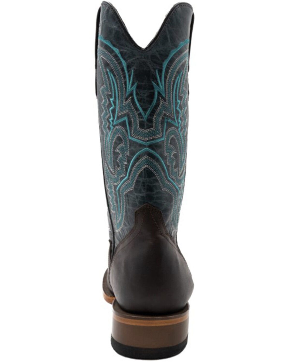 Image #5 - Ferrini Men's Clint Tall Western Boots - Broad Square Toe, Chocolate, hi-res