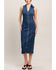 Image #4 - Flying Tomato Women's Everyday Edge Denim Midi Dress, Medium Wash, hi-res