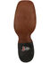 Image #7 - Justin Men's Big News Western Boots - Broad Square Toe, Black, hi-res