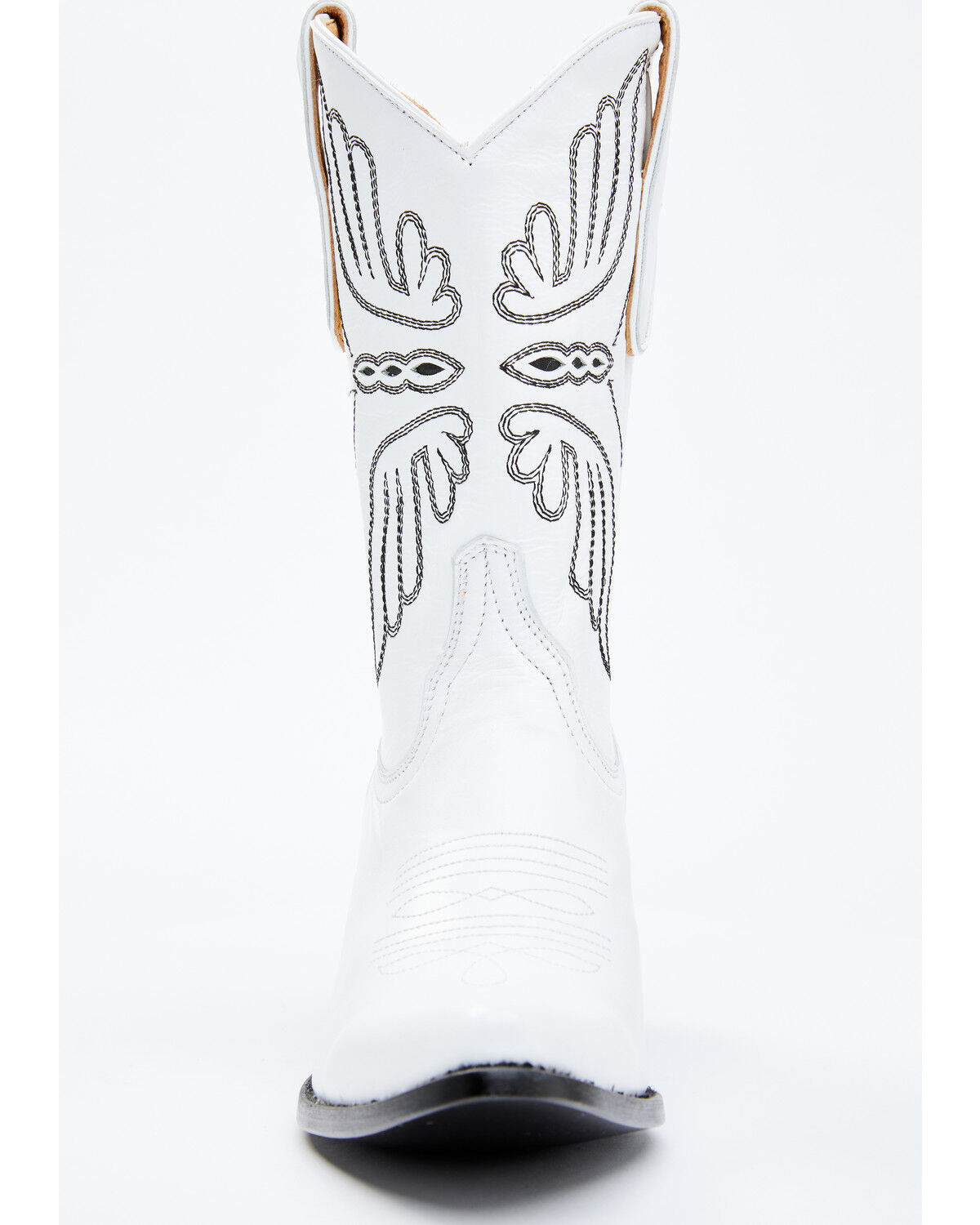 Image #3 - Idyllwind Women's Ace Western Boots - Round Toe, White, hi-res