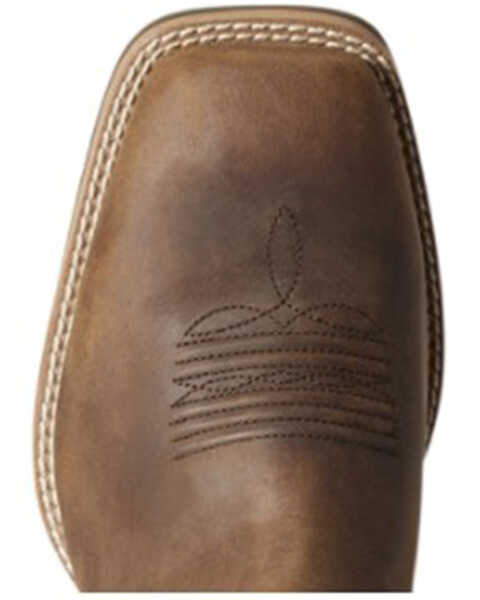 Image #4 - Ariat Men's Hybrid VentTEK Western Boots - Broad Square Toe, Brown, hi-res