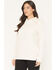 Image #2 - Ariat Women's Rebar Sunblocker Hooded Long Sleeve T-Shirt, Cream, hi-res