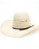 Image #1 - Rodeo King 25X Straw Cowboy Hat , Natural, hi-res