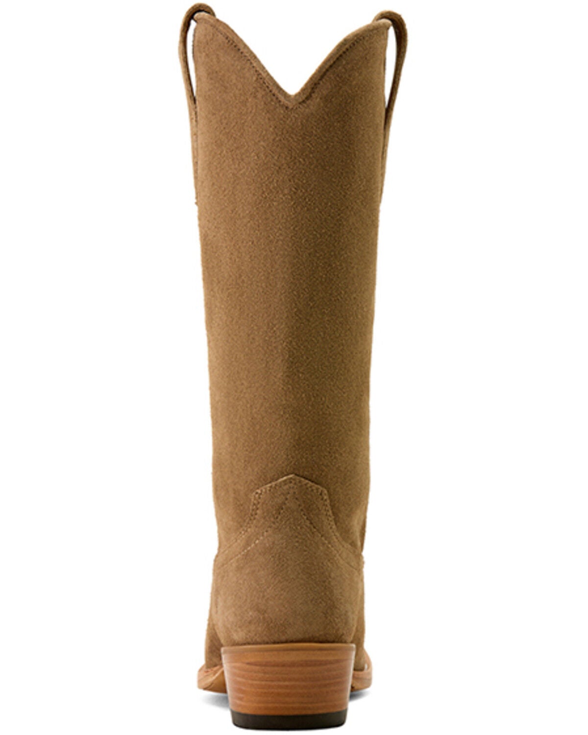 Image #3 - Ariat Women's Marysville Suede Western Boots - Round Toe, Tan, hi-res
