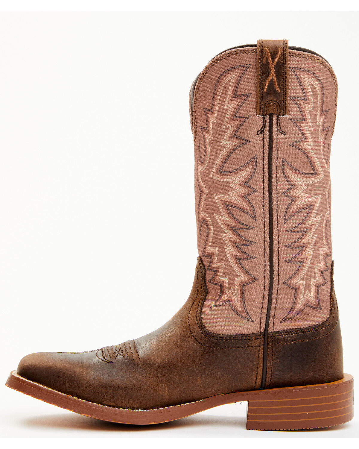 Image #3 - Twisted X Women's 11" Tech X™ Performance Western Boots - Broad Square Toe, Brown, hi-res