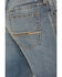 Image #4 - Ariat Men's Rebar M2 DuraStretch Rail Edgewood Medium Wash Relaxed Bootcut Stretch Denim Jeans, Medium Wash, hi-res