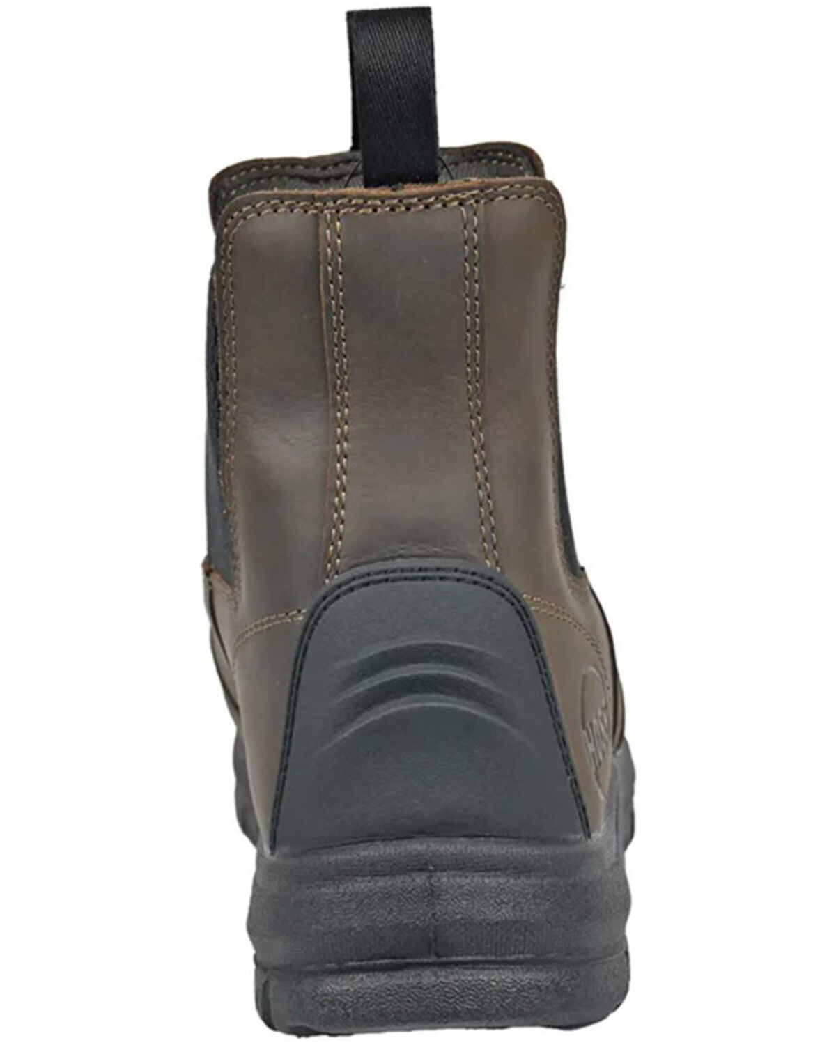 Image #5 - Hoss Men's Met Guard Waterproof Cheslea Work Boots - Composite Toe, Brown, hi-res