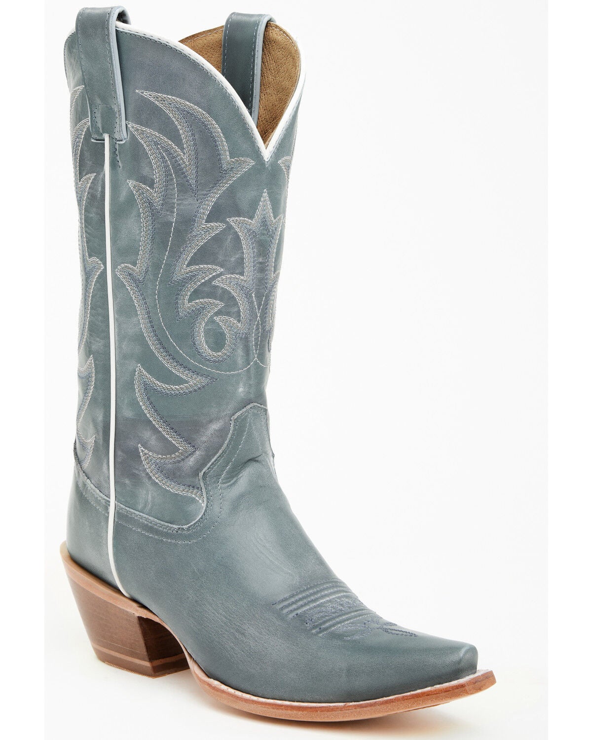 Image #1 - Shyanne Women's Celia Western Boots - Snip Toe, Blue, hi-res