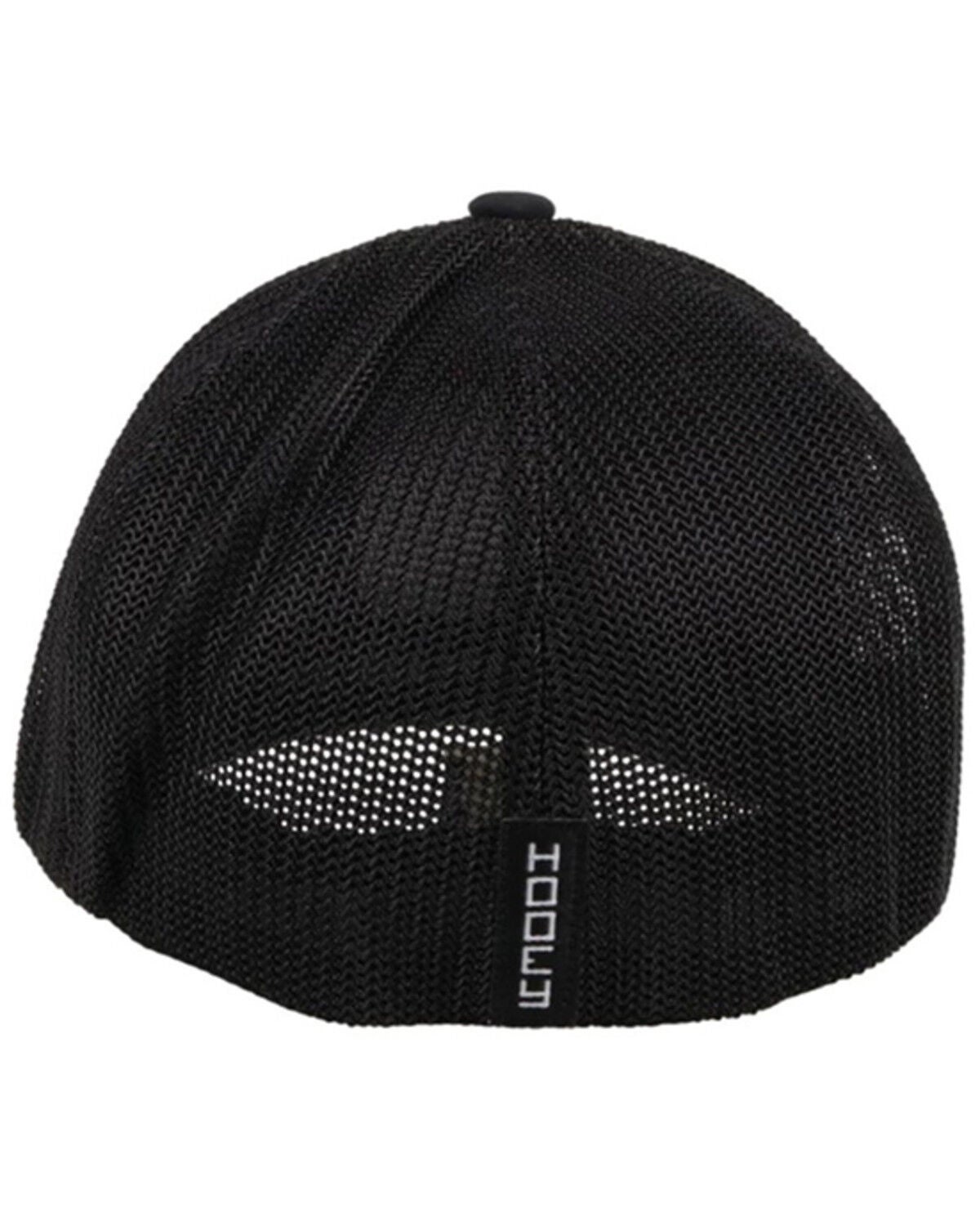 Image #2 - Hooey Boys' Cheyenne FlexFit Trucker Cap, Black, hi-res