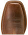 Image #4 - Ariat Men's Kanyon Toughstock VentTEK Performance Cowboy Boots - Broad Square Toe, Brown, hi-res